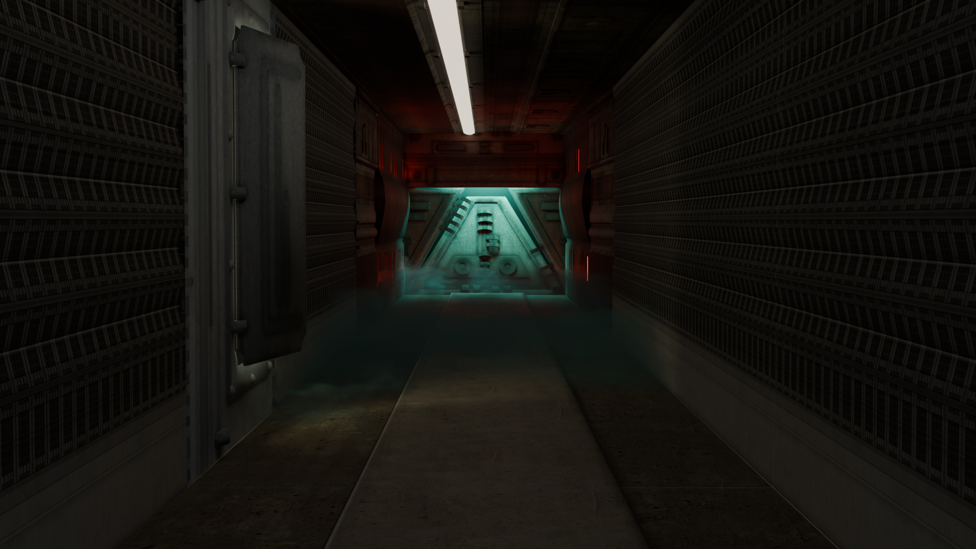 Modular Corridor — proyecto 3D de Daniel Rayo