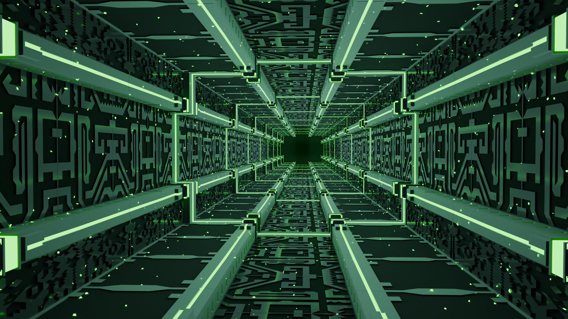 Subnautica Modular Corridor — proyecto 3D de Daniel Rayo