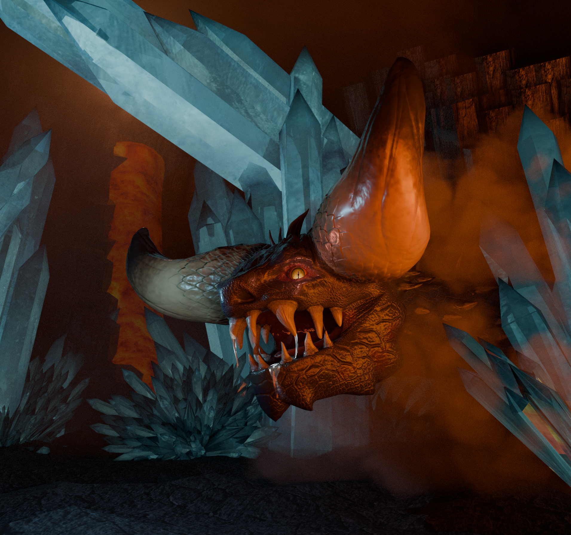Nergigante — proyecto 3D de Daniel Rayo